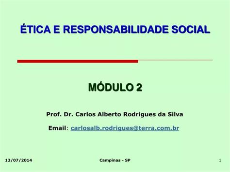 PPT ÉTICA E RESPONSABILIDADE SOCIAL PowerPoint Presentation free