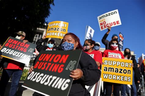 Amazon Won’t Stop Union Busting and Firing Organizers - Left Voice