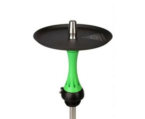 Alpha Hookah Model X Green Fluor