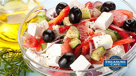 Steps to Make Greek Salad Recipes Feta Cheese