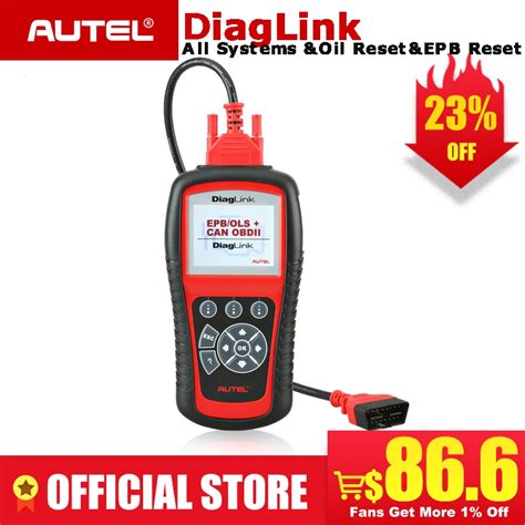 Autel Diaglink Full System Obd Scanner Car Diagnostic Tool Obd Eobd