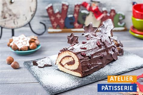 Atelier pâtisserie spécial bûche de Noël avec le GRETA CFA Lorraine