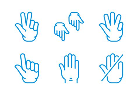 Smashicons Hand Gestures Webby Vol Icons By Smashicons Webby