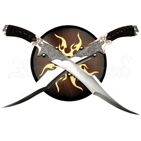 Elf Warrior Dual Swords Mc Fm 411 By Medieval Swords Functional