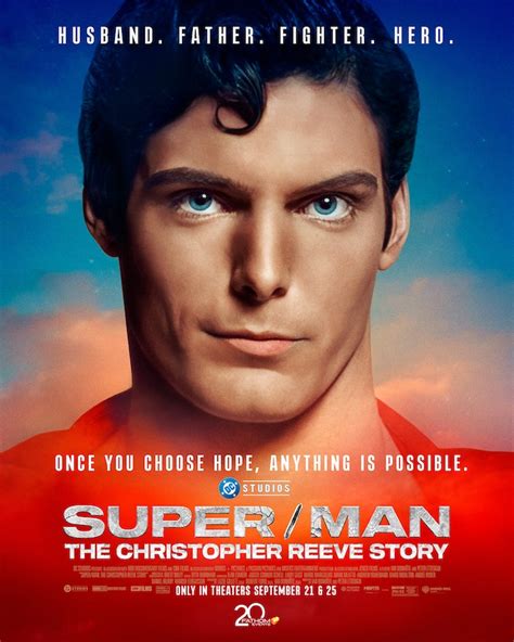 Official Poster for “Super/Man: The Christopher Reeve Story”. Trailer ...