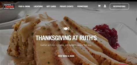 100+ Restaurants Open Near You Thanksgiving 2023 | Travellers Quest