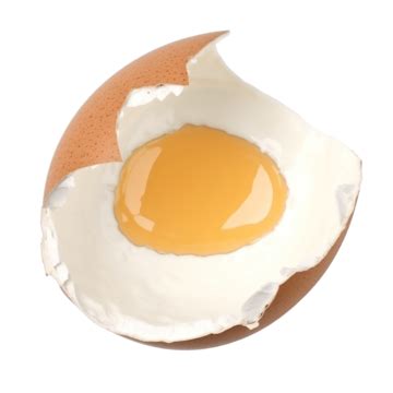 White Cracked Egg Upper Part Egg Broken D Png Transparent Image And