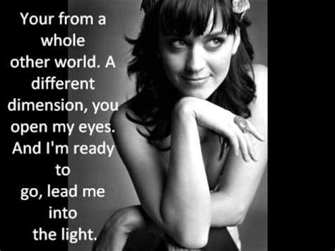 Katy Perry - E.T. Lyrics - YouTube