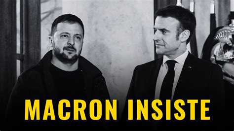 Macron Insiste En Tema Ucrania Youtube