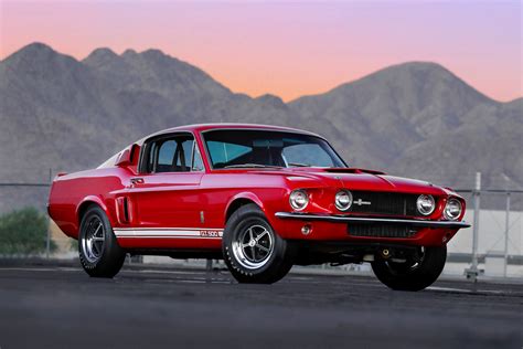 Little Red 1967 Ford Mustang Shelby Gt500