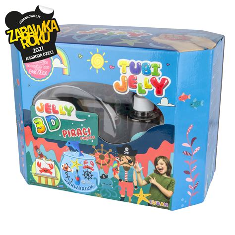 Tuban Tubi Jelly Set 8 Kleuren En Groot Aquarium Piraten Altoys