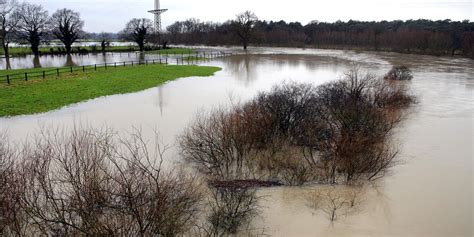 Hochwasser In Haltern Pegelst Nde Der Lippe In Der Bersicht