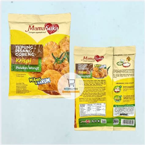 Jual Mama Suka Tepung Goreng Pisang Goreng Pandan 210gr Mamasuka Tepung