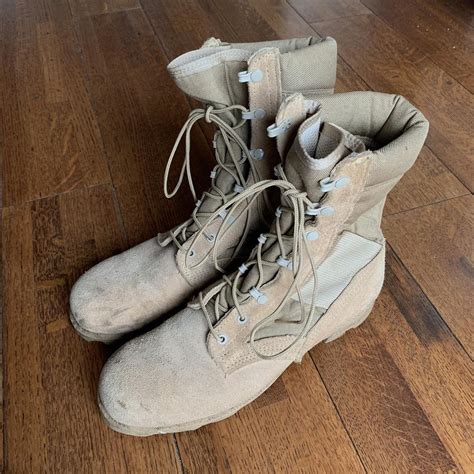 Military desert boots Great condition just a little... - Depop