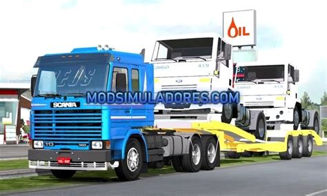 Caminh O Scania Frontal Para V X Ets Mod Simuladores