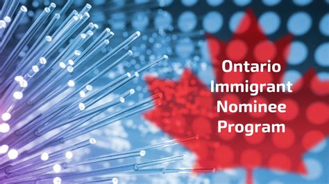 Ontario Immigrant Nominee Program Oinp Your Pathway To Canadian