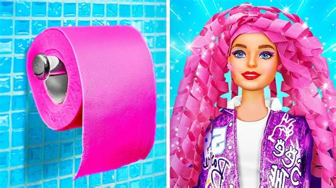 RELOOKING EXTRÊME DE POUPÉE BARBIE RICHE VS PAUVRE Trucs et astuces