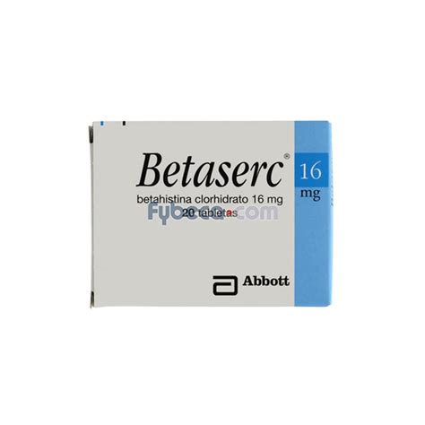 Betaserc Tabs Mg C Suelta Fybeca