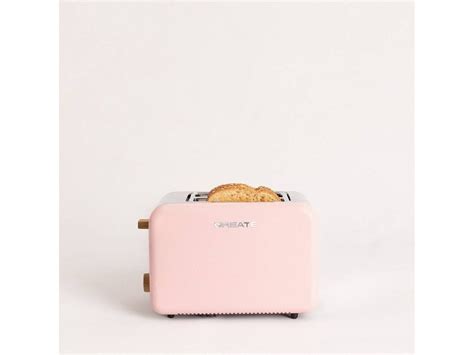 Torradeira Create Toast Retro W Rosa Pastel Worten Pt