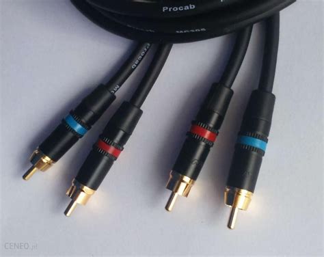 Procab Kabel 2 X Rca 2 X Rca Czincz 15m Ceny I Opinie Ceneo Pl