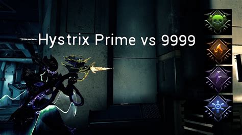 Hystrix Prime Vs 9999 4 Status Effects Steel Path Level Cap