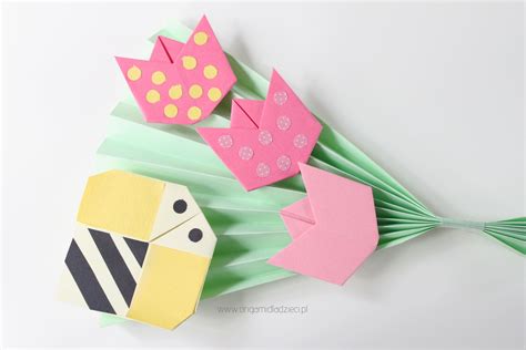 Kwiaty Origami Origami Dla Dzieci