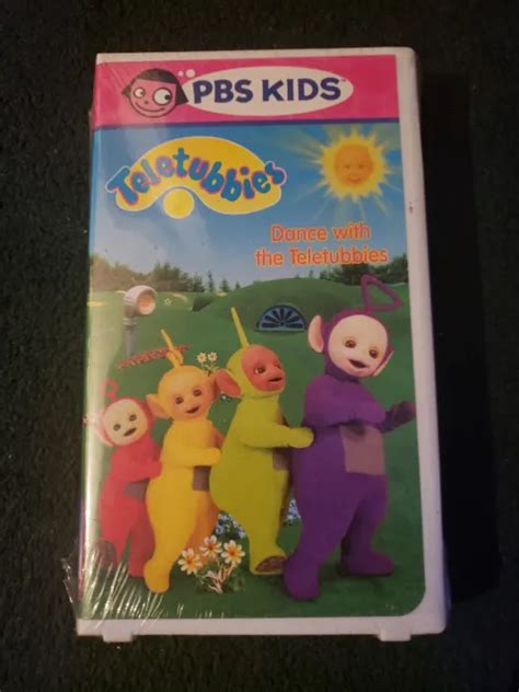 Teletubbies Dance With The Teletubbies Vhs Video Tape Vcr 1998 Pbs Kids