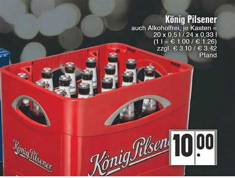 K Nig Pilsener Angebot Bei E Center