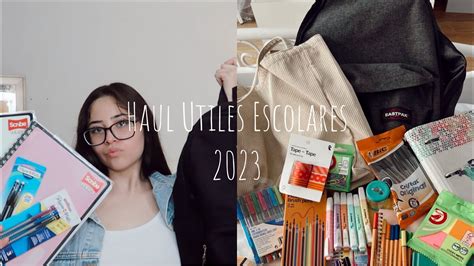 Haul De Utiles Escolares 2023 YouTube