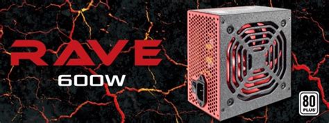 Aerocool Rave 600W RGB Ready 80 PLUS Gaming PSU Power Supply Shopee