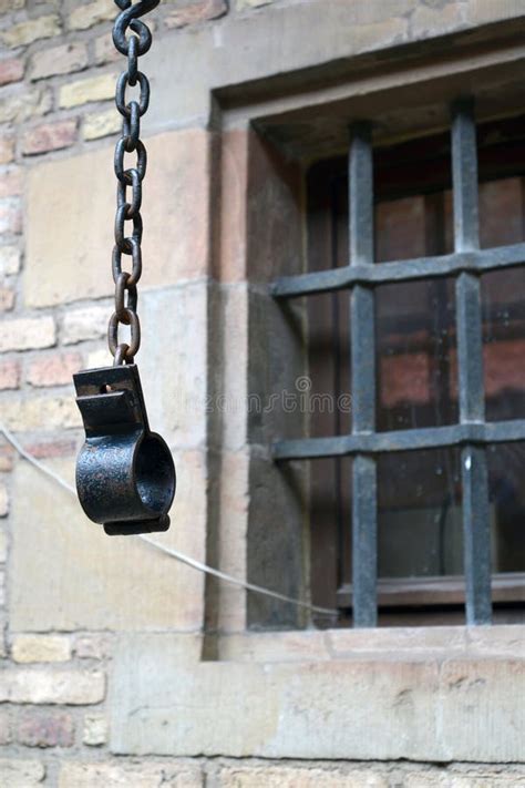 Shackles In Old Prison Stock Photo Image Of Military 13145916