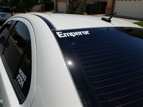 Team Emperor Initial D Window Decal Ubicaciondepersonas Cdmx Gob Mx