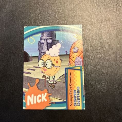 Jb11a Nicktoons 2004 Upper Deck Nt 66 Grandma Spongebob Squarepants Ebay