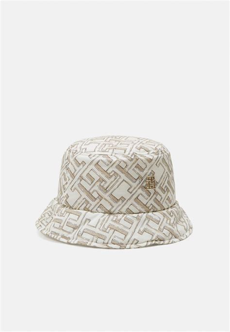 Tommy Hilfiger Monogram All Over Bucket Hat Hoed Cremecrème