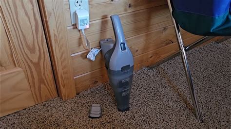 Black Decker Dustbuster Cordless Lithium Hand Vacuum Youtube