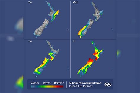 Sunlive Heavy Rain And Strong Winds Forecast This Week The Bays