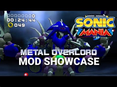 Metal Overlord Boss Fight In Sonic Mania Mod Showcase Youtube