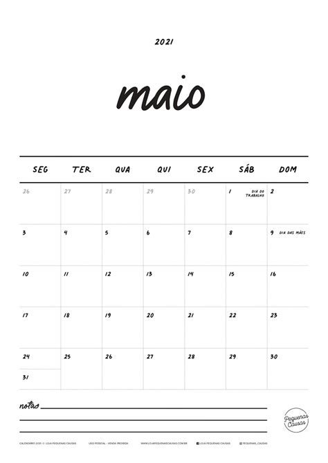 Calendário Do Mês De Maio Datas Comemorativas E Ideias De Conteúdo