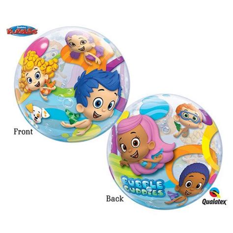 Event And Party Supplies Ballooneys~bubble Guppies 22 Inch Bubble Balloon