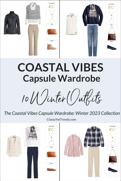 Coastal Vibes Winter 2023 Capsule Wardrobe Sneak Peek 10 Outfits