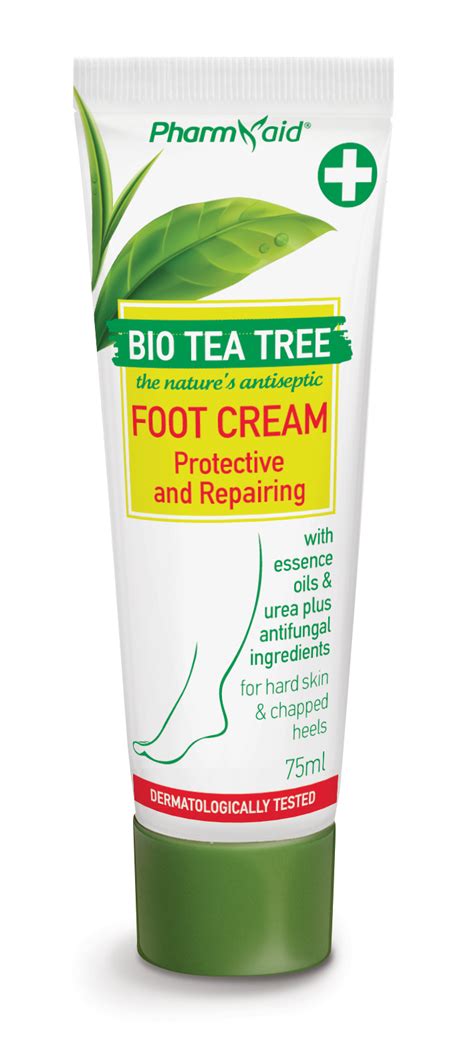 Foot Cream Tea Tree Oil 75ml Pharmaid