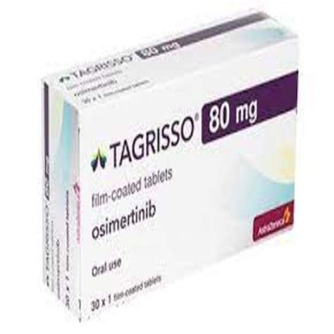 Tagrisso 80mg Tablet Packaging Size 30 Tablets In 1 Strip At 258750