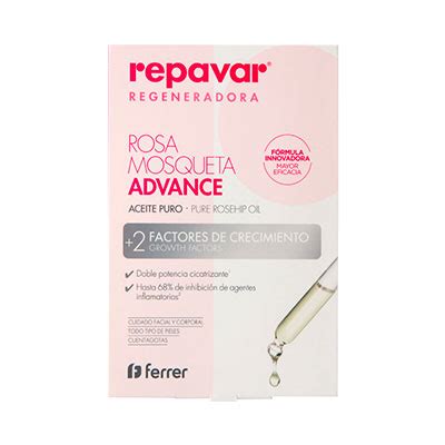 Repavar Regeneradora Advance Aceite Puro De Rosa Mosqueta Ml