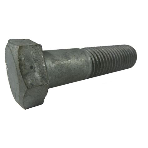 Galvanised Ht 88g Hexagon Head Bolts Din 931 Galvanised Ht Hexagon