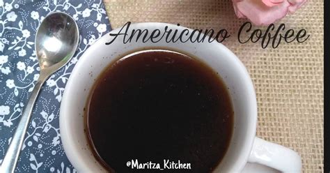 Resep Kopi Panas Americano Enak Dan Mudah Cookpad