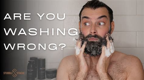 The Best Way To Wash Your Beard Beard Wash Tutorial Youtube