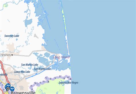 Map Of South Padre Island Maping Resources