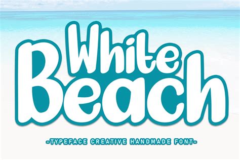 White Beach Regular Premium Font