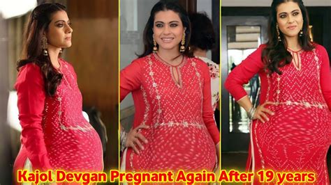 Kajol Devgan Pregnant Again After 19 Years कजल दवगन न बब बप