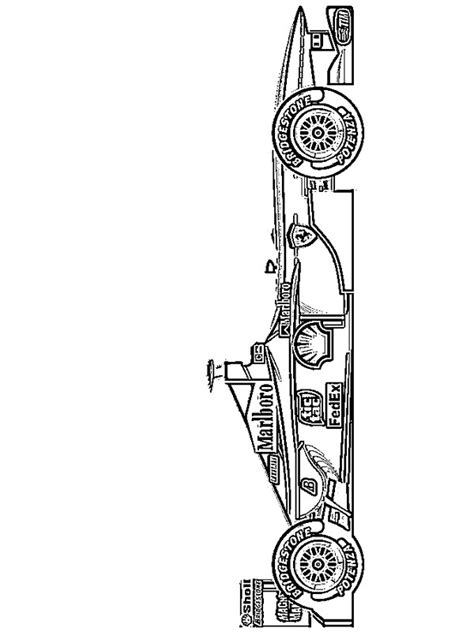 Disegni Da Colorare Di Ferrari Formula 1 Disegnibellidacolorare It